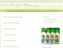 Tablet Screenshot of cookrecipesblog.com